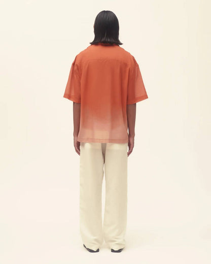 Ombré Half Placket Shirt