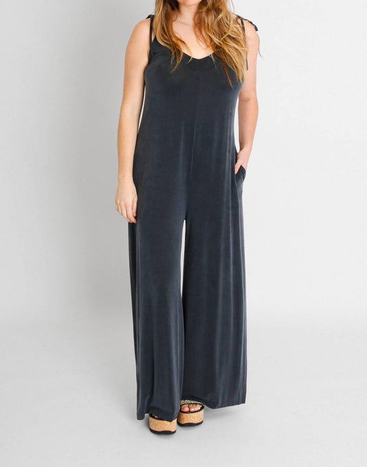 Strappy Jumpsuit Slate