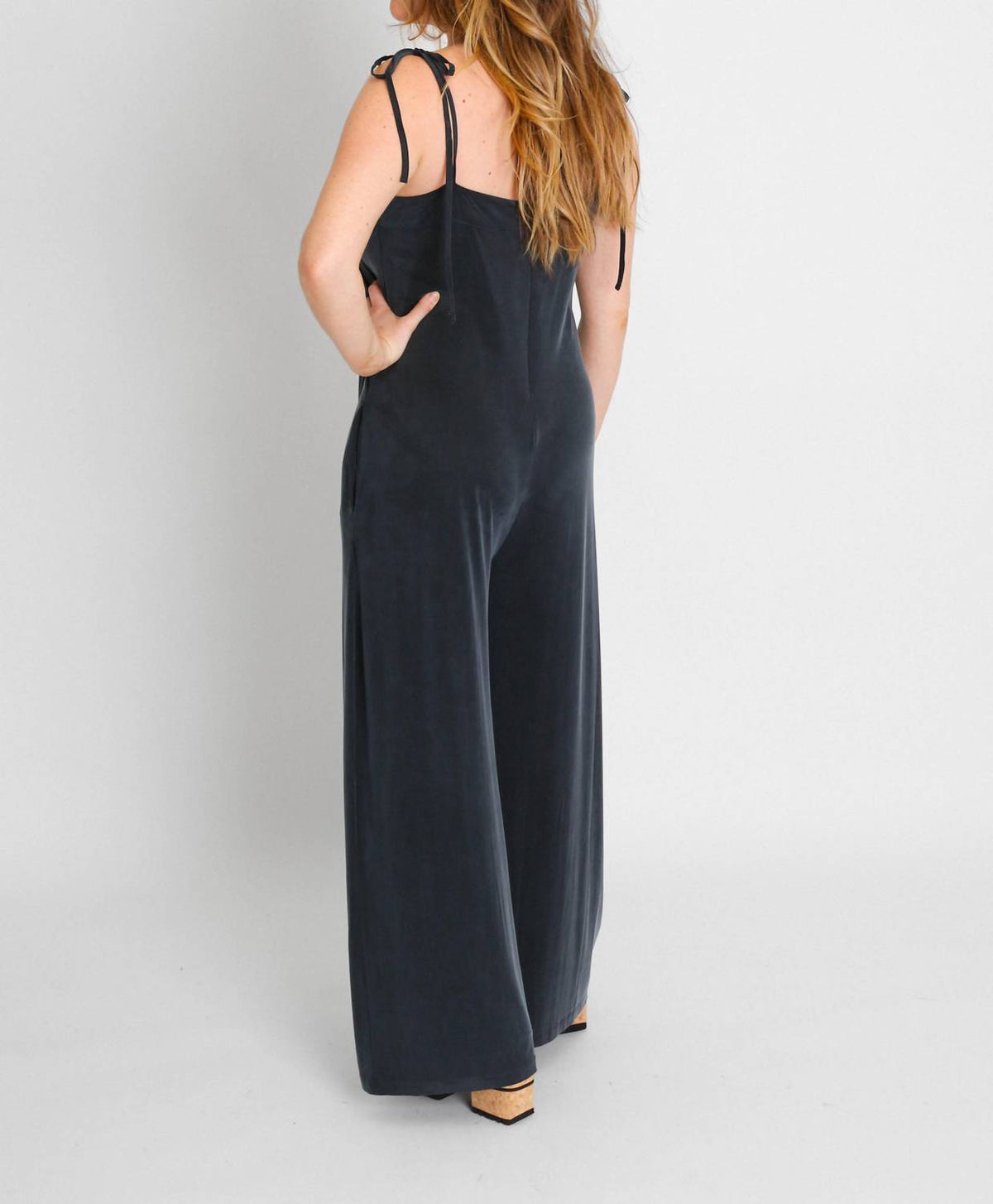 Strappy Jumpsuit Slate