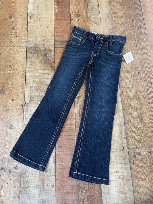 Youth's Barbed Skull Boot Cut Jean