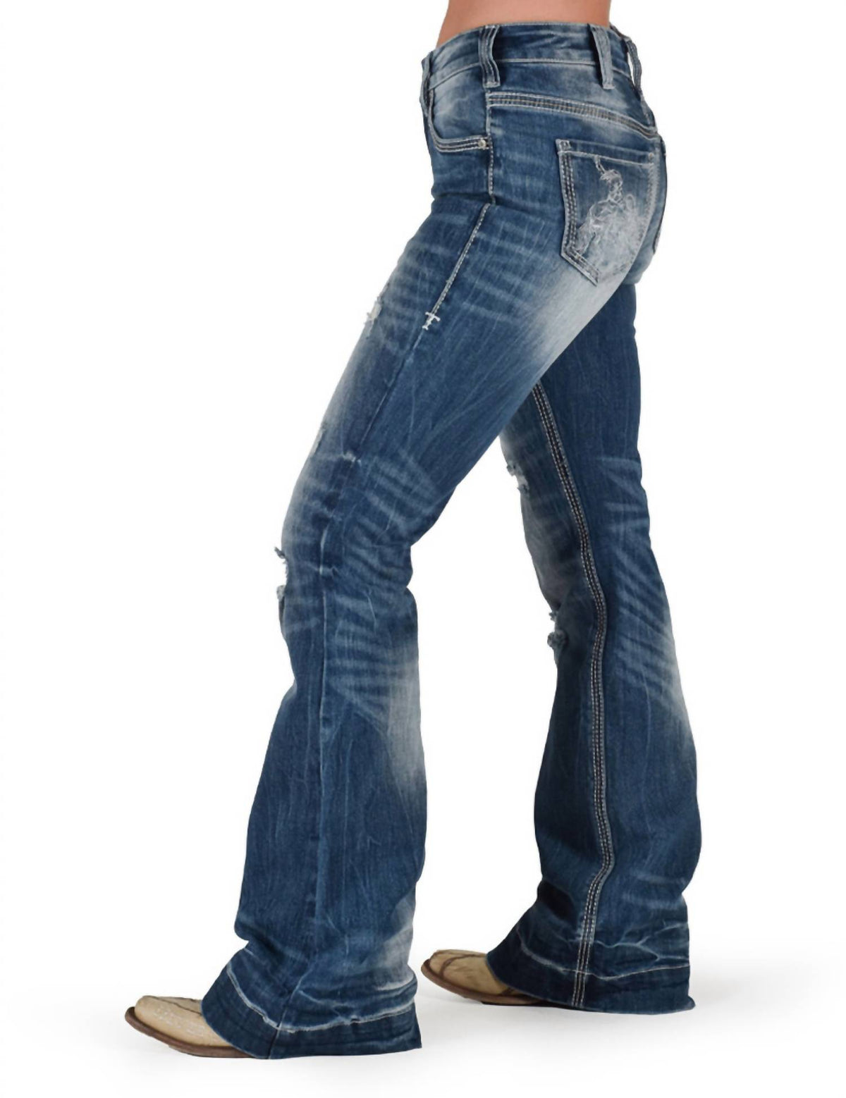 Buck Off Bootcut Jeans