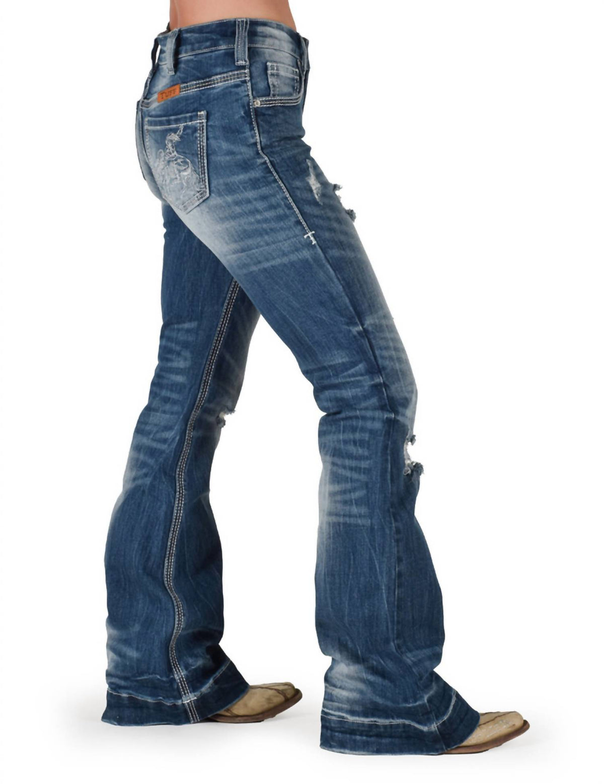 Buck Off Bootcut Jeans