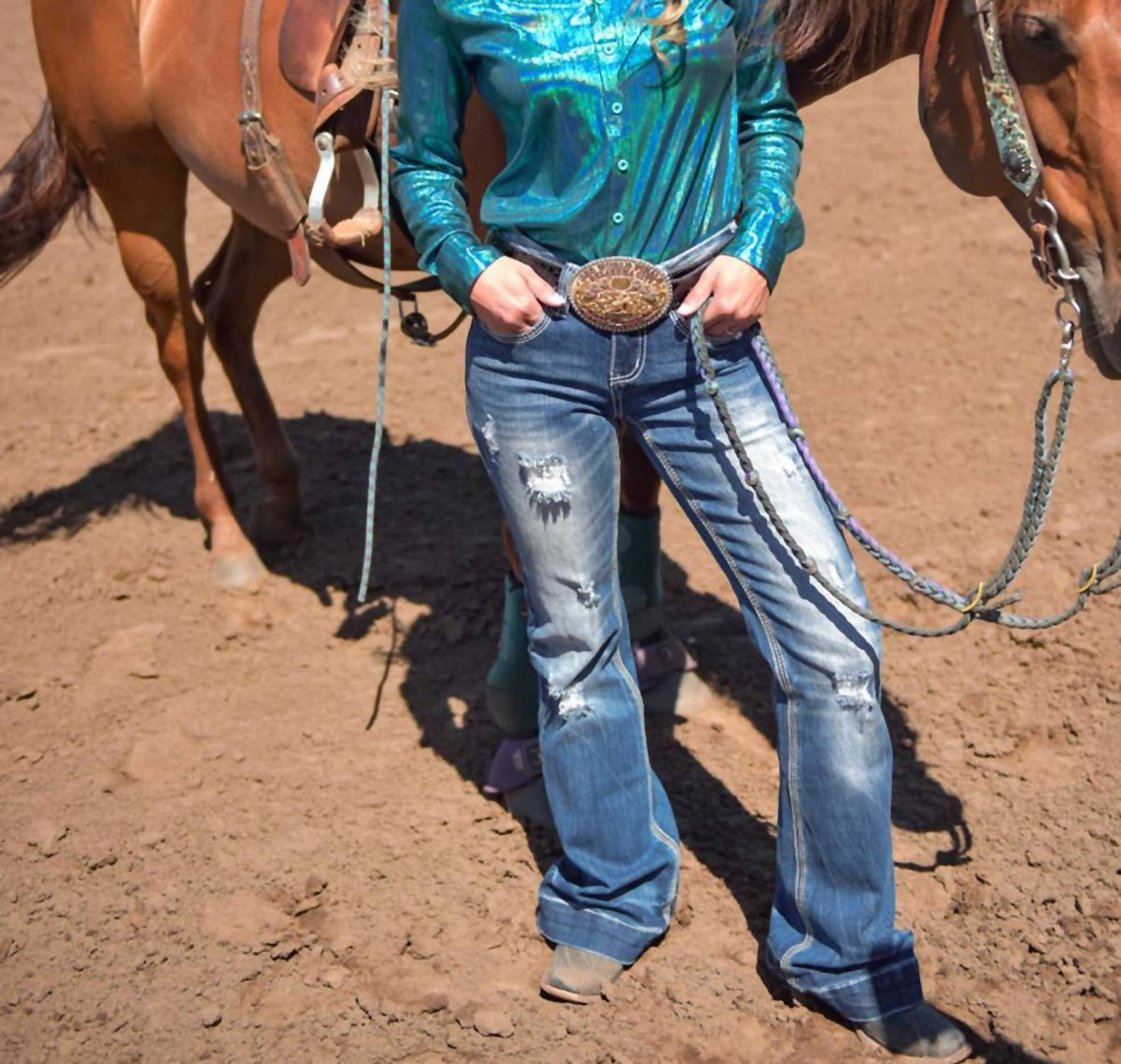Buck Off Bootcut Jeans