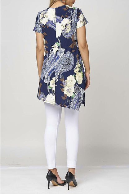 Floral Paisley Tunic