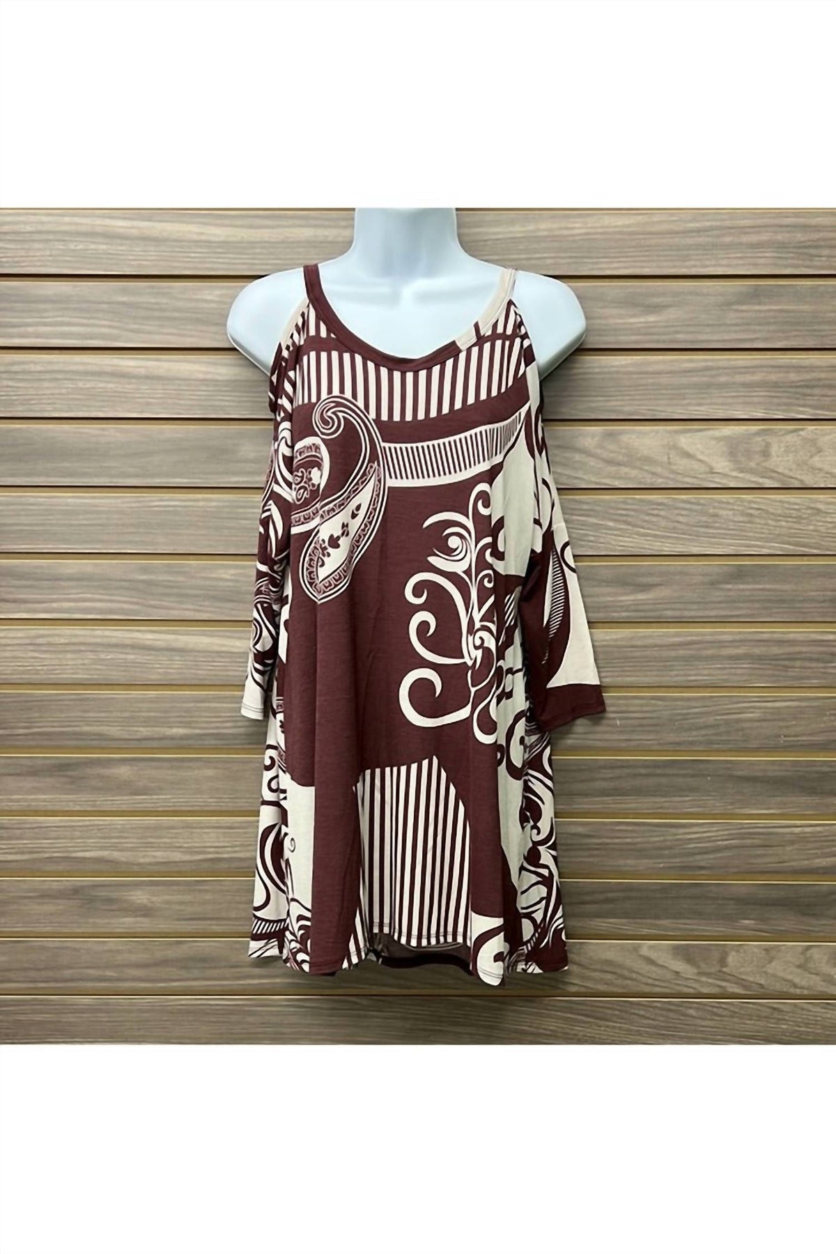 Women's Open Shoulder Tunic