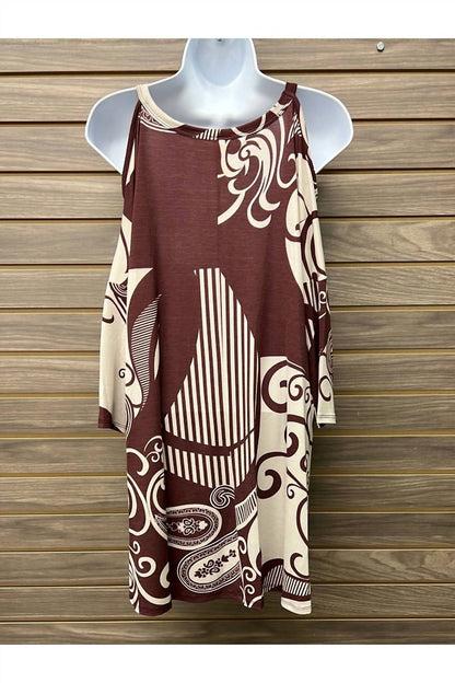 Women's Open Shoulder Tunic