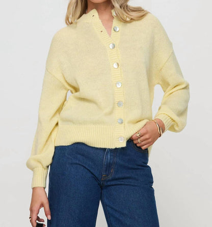 Sunbeam Button Front Cardigan
