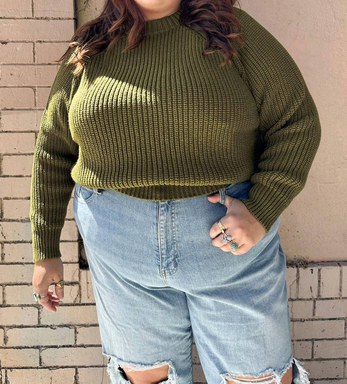 Sonnie Raglan Long Sleeve Sweater