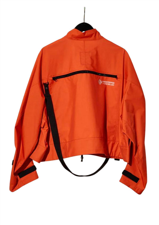 Men Cropped Windbreaker Jacket
