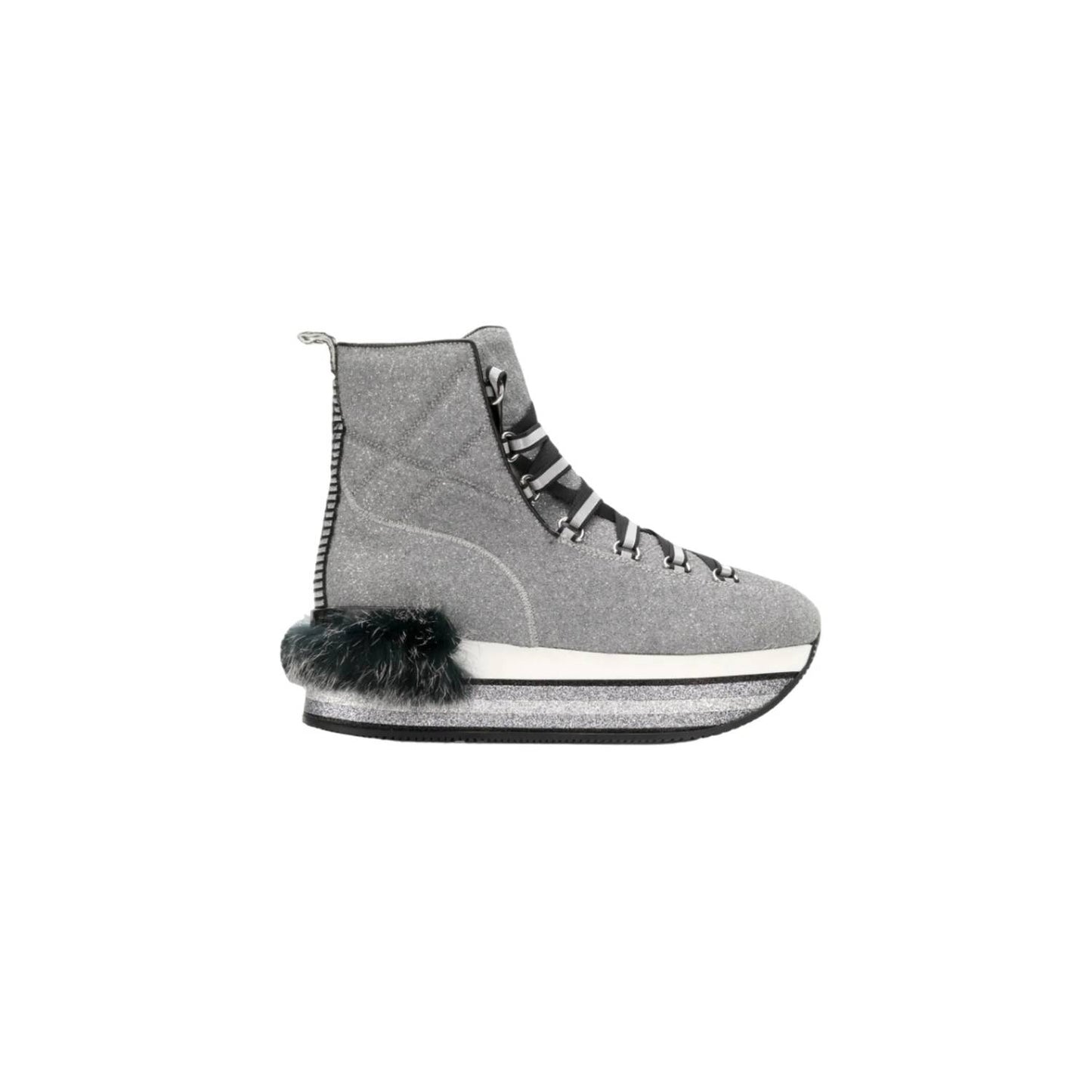 Women's Maxi Rabbit Fur Ankle Boots