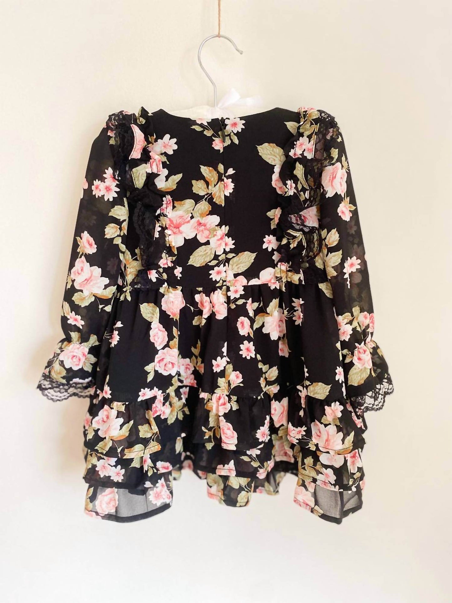 Ariti Kaziris - Little Girl's Floral Chiffon Dress - Rack Hunt -