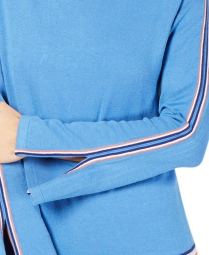 Women's Varsity Striped Trim Sweater