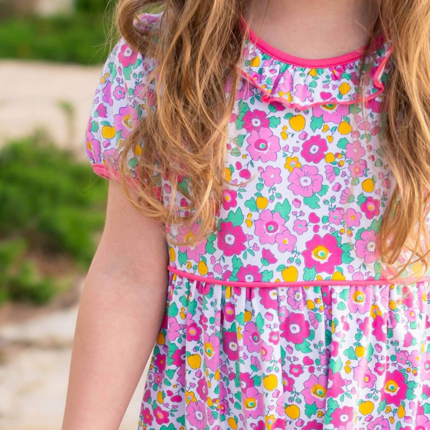 Girls Bubble Romper