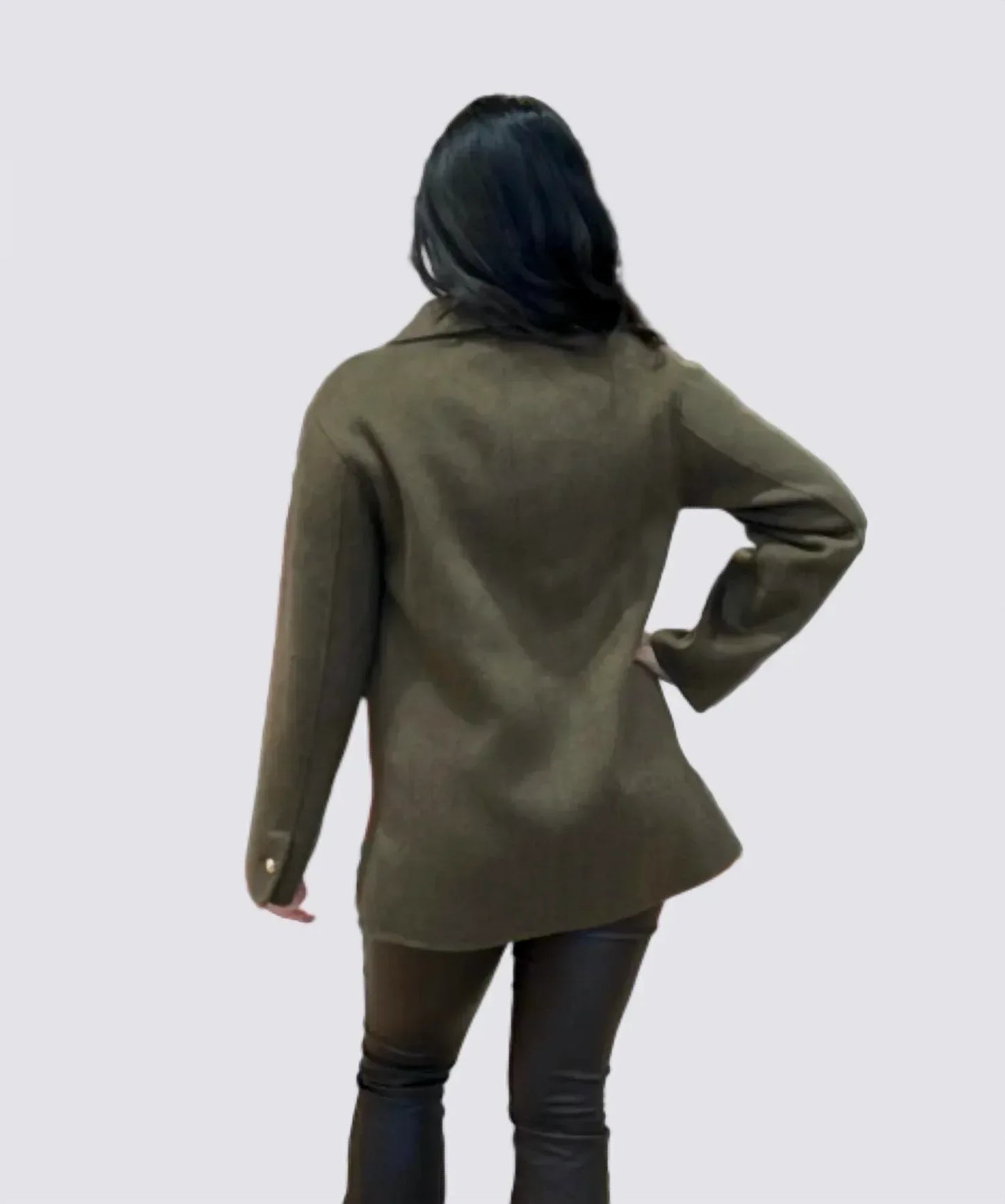 Pissenlit - Cashmere Bark Jacket with Button - Rack Hunt