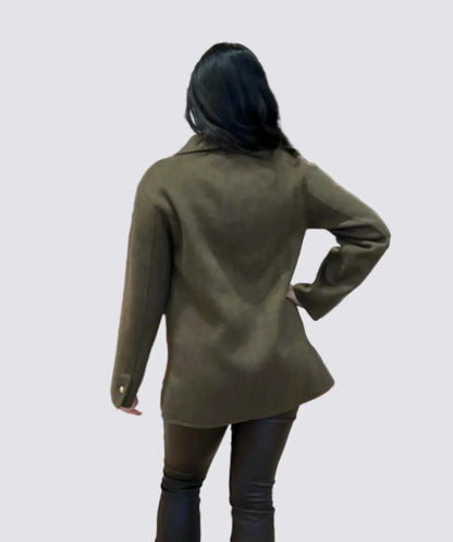 Pissenlit - Cashmere Bark Jacket with Button - Rack Hunt