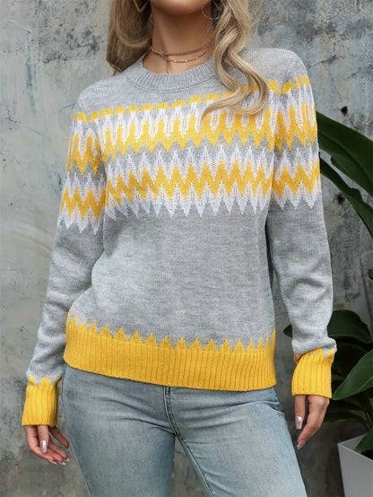 Faire Isle Crewneck Sweater