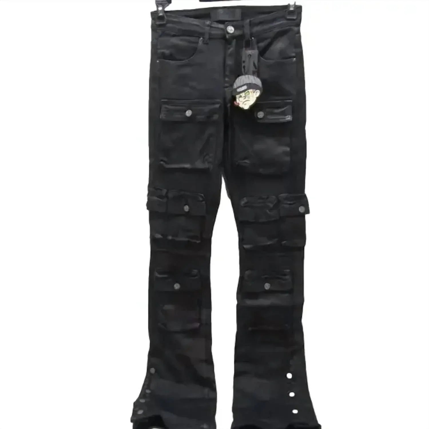 Tulones - Men's Coated Cargo Jeans - Rack Hunt