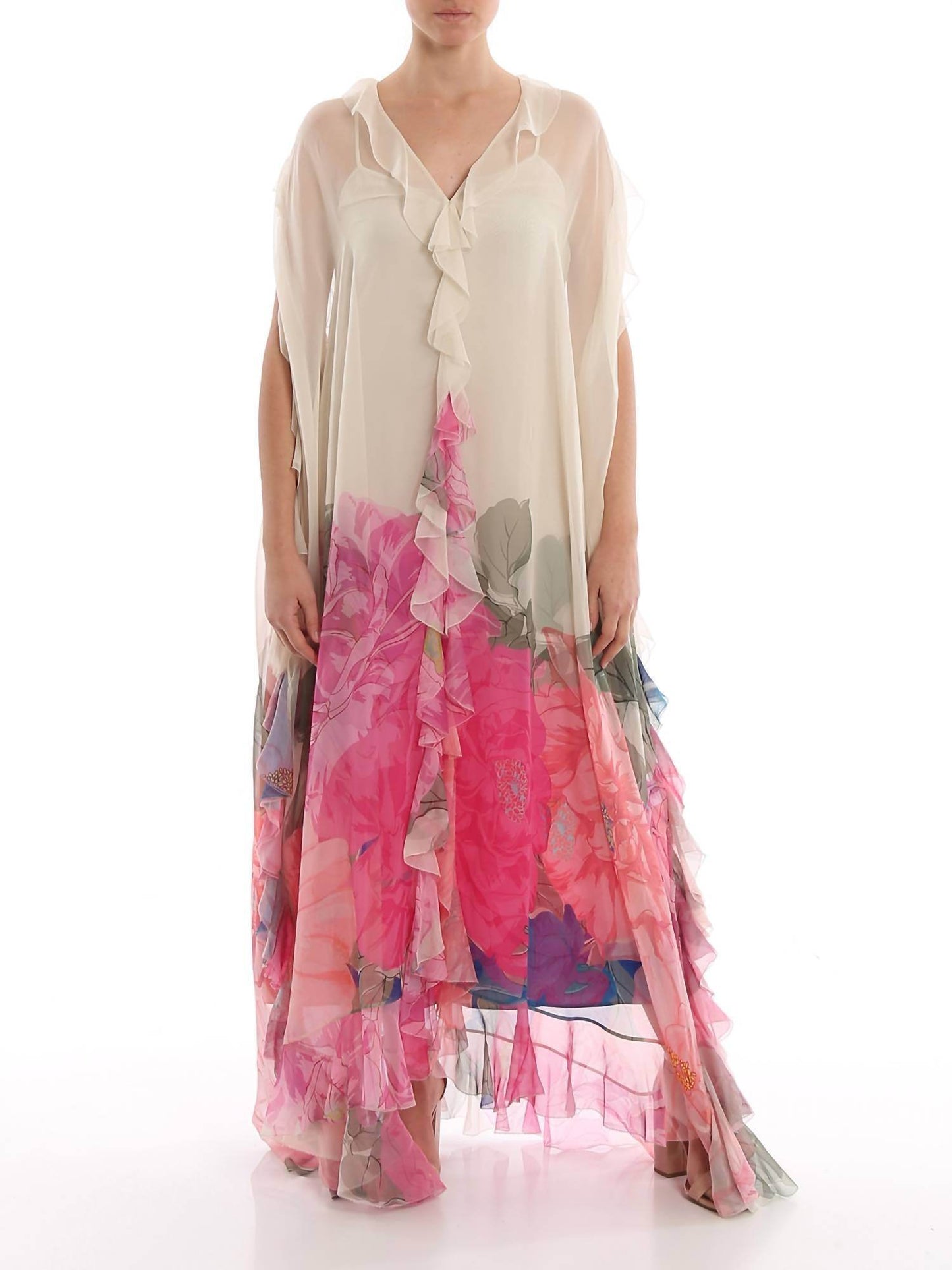 Valentino - Macro Camelia Evening Dress - Rack Hunt