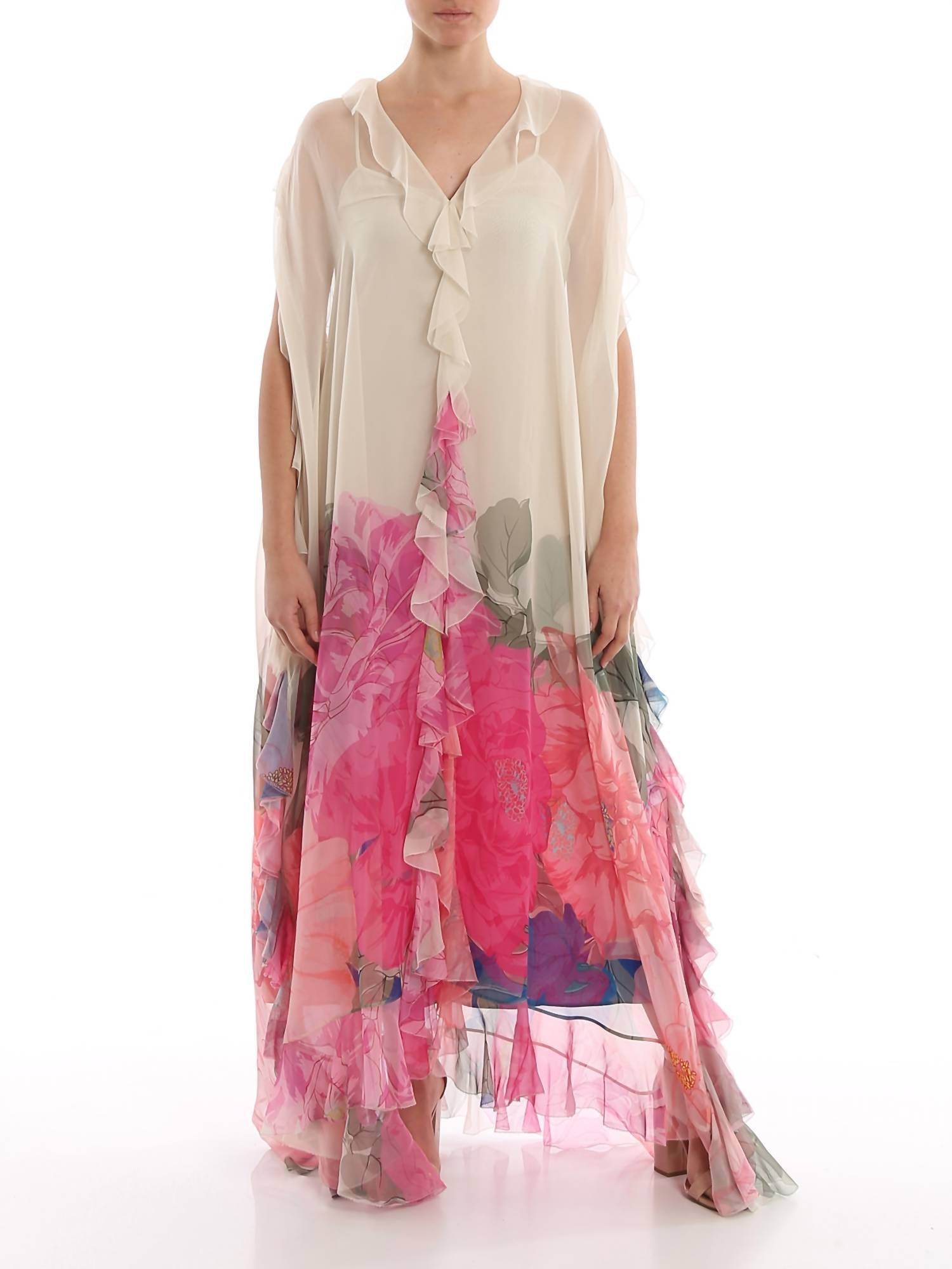 Valentino - Macro Camelia Evening Dress - Rack Hunt