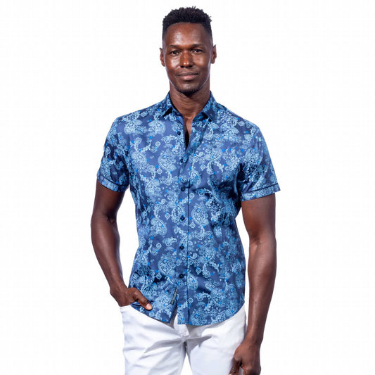 A Midsummer Night's Paisley Shirt