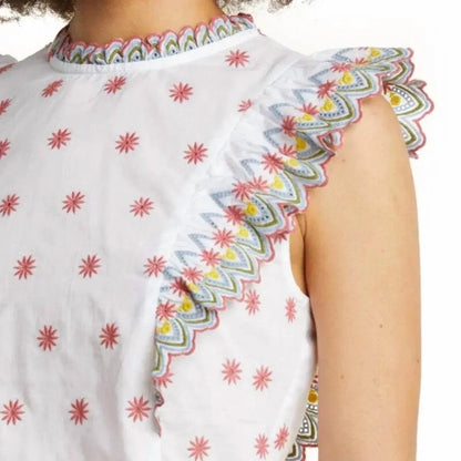 Boden - Broderie Anglaise Sleeveless Top - Rack Hunt