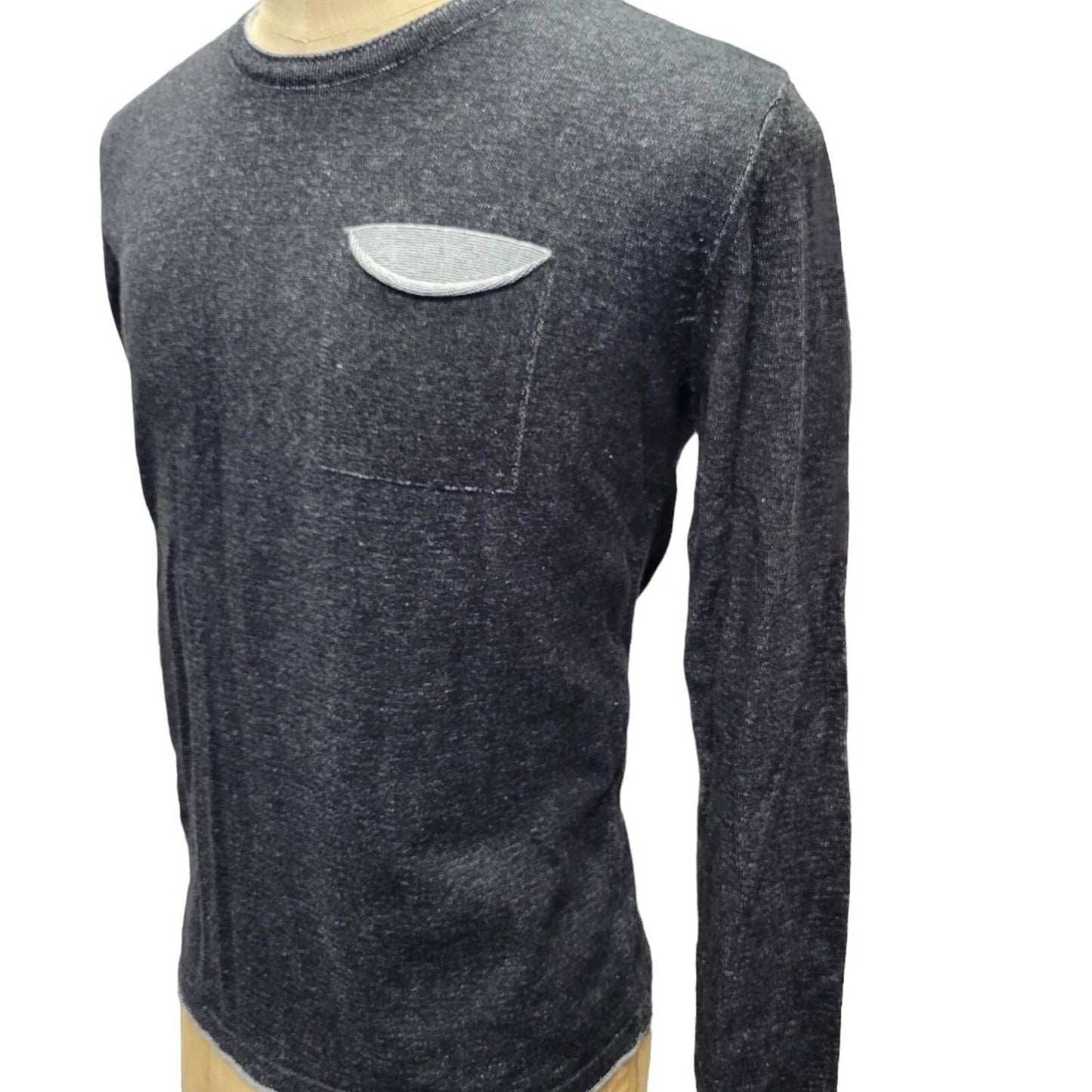 RNT23 - Men's Long Sleeve Crewneck Shirt - Rack Hunt -