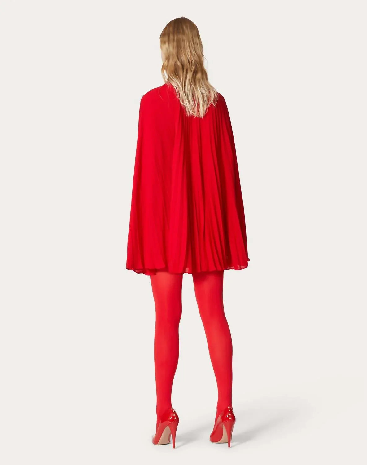 Valentino - Two Layer Pleated Dress - side view - Rack Hunt
