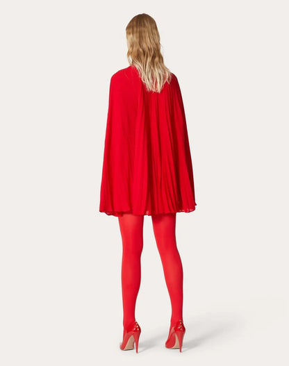 Valentino - Two Layer Pleated Dress - side view - Rack Hunt