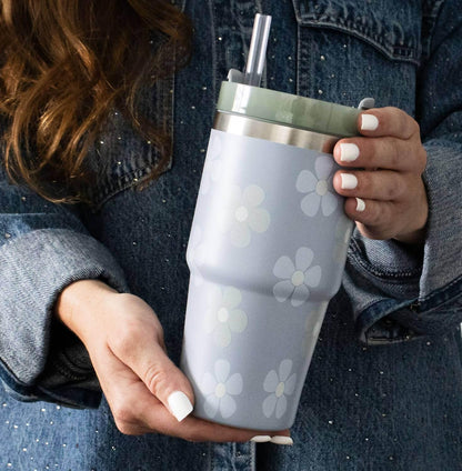 The Care Collective - Floral Mini Tumbler - Rack Hunt