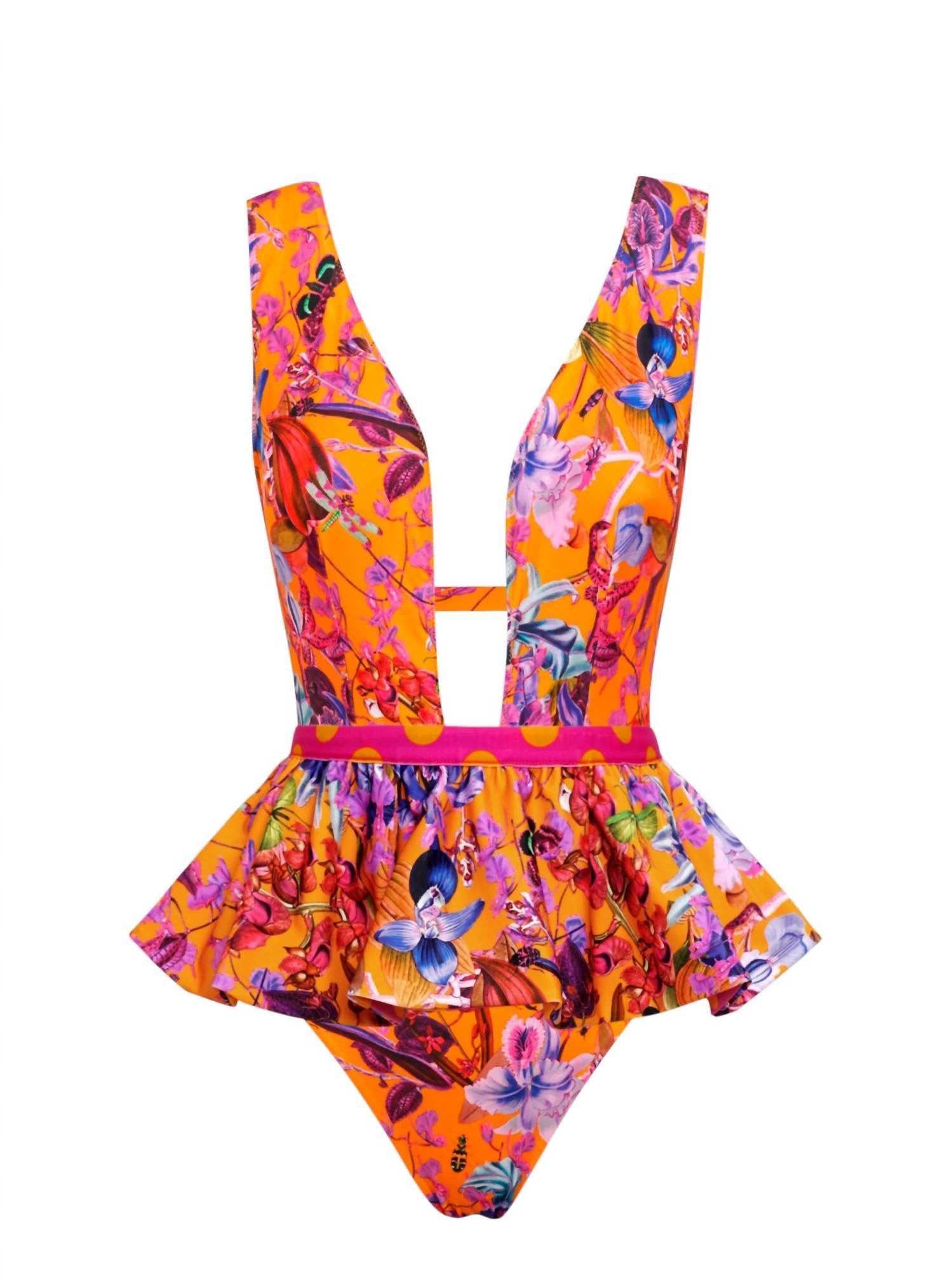 Lia Sahara - Women's Reversible Ruffle Belt - Rack Hunt -