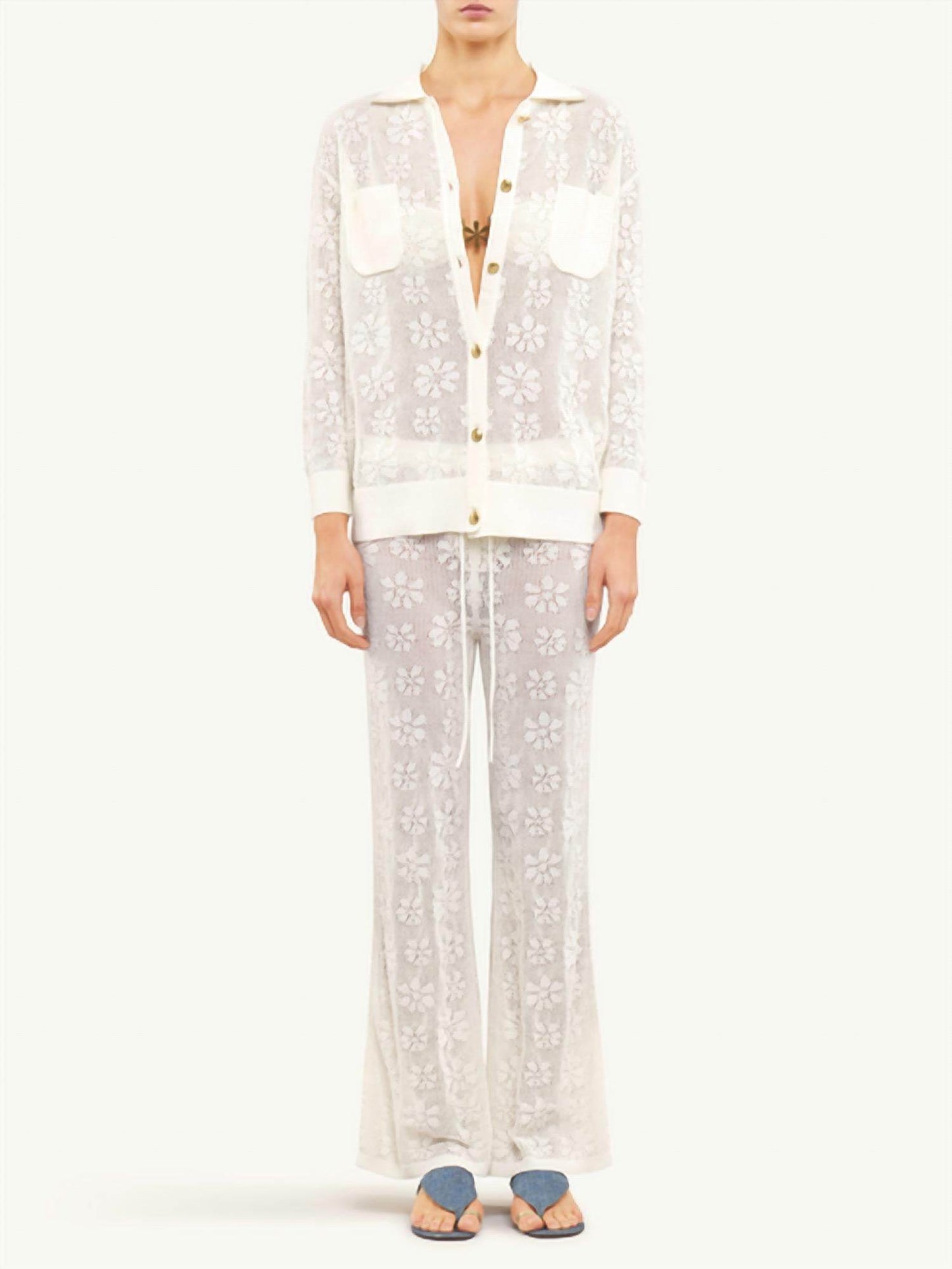 Asta Resort - Delilah Crochet Pant - Rack Hunt