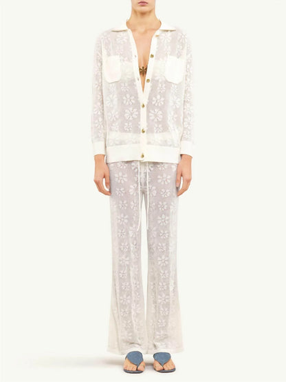 Asta Resort - Delilah Crochet Pant - Rack Hunt