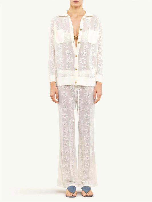 Asta Resort - Delilah Crochet Pant - Rack Hunt