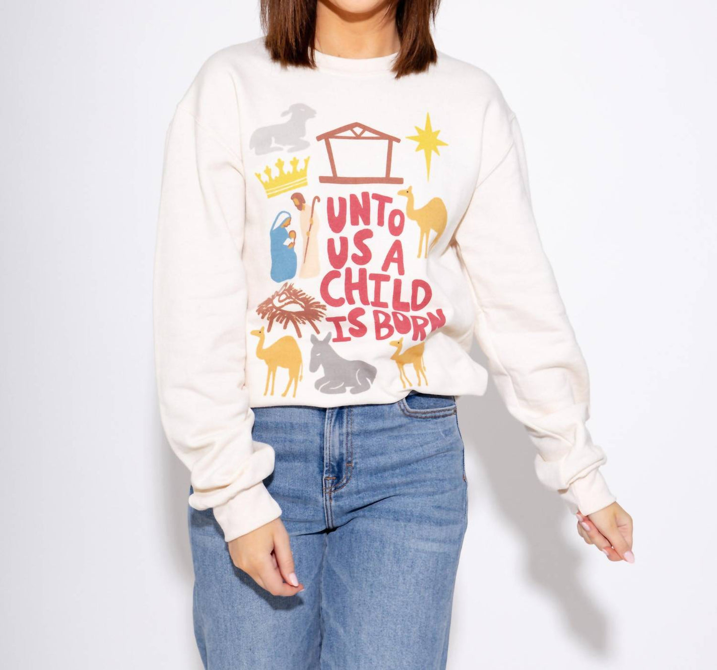 Unto Us a Child is Born Sweatshirt