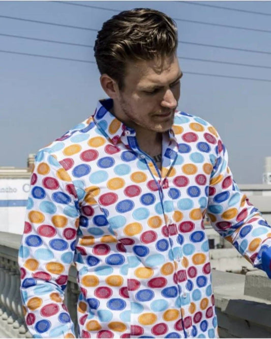 Fill Coupe Button Down Shirt