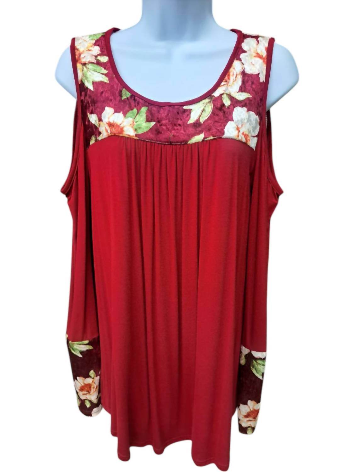 Sun & Moon - Women's Floral Top - Rack Hunt -