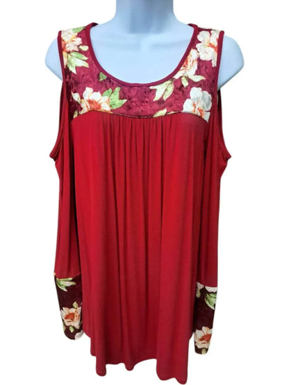 Sun & Moon - Women's Floral Top - Rack Hunt