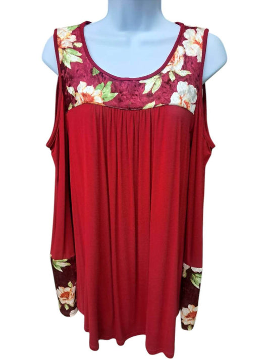 Sun & Moon - Women's Floral Top - Rack Hunt -