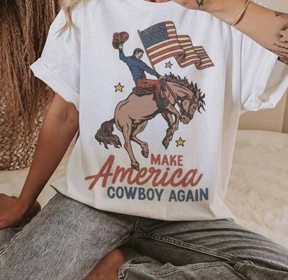 Make America Cowboy Tee