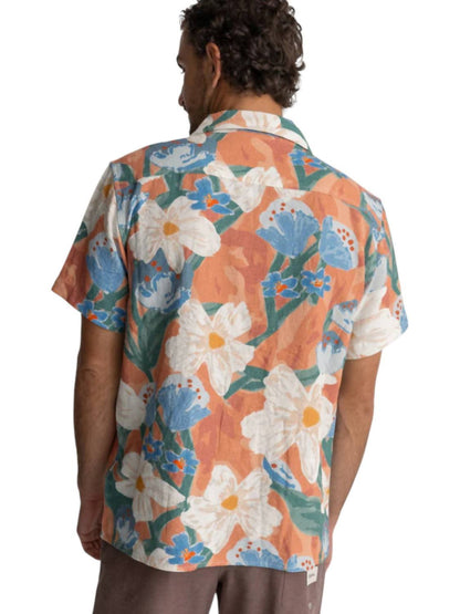 Lost Orchid Cuban Short Sleeve Shirt