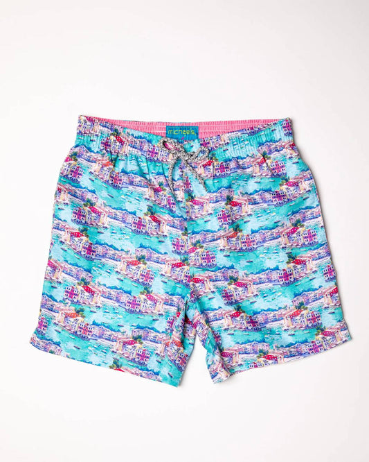 Men's Cyclist Portofino Liner Swim Trunks
