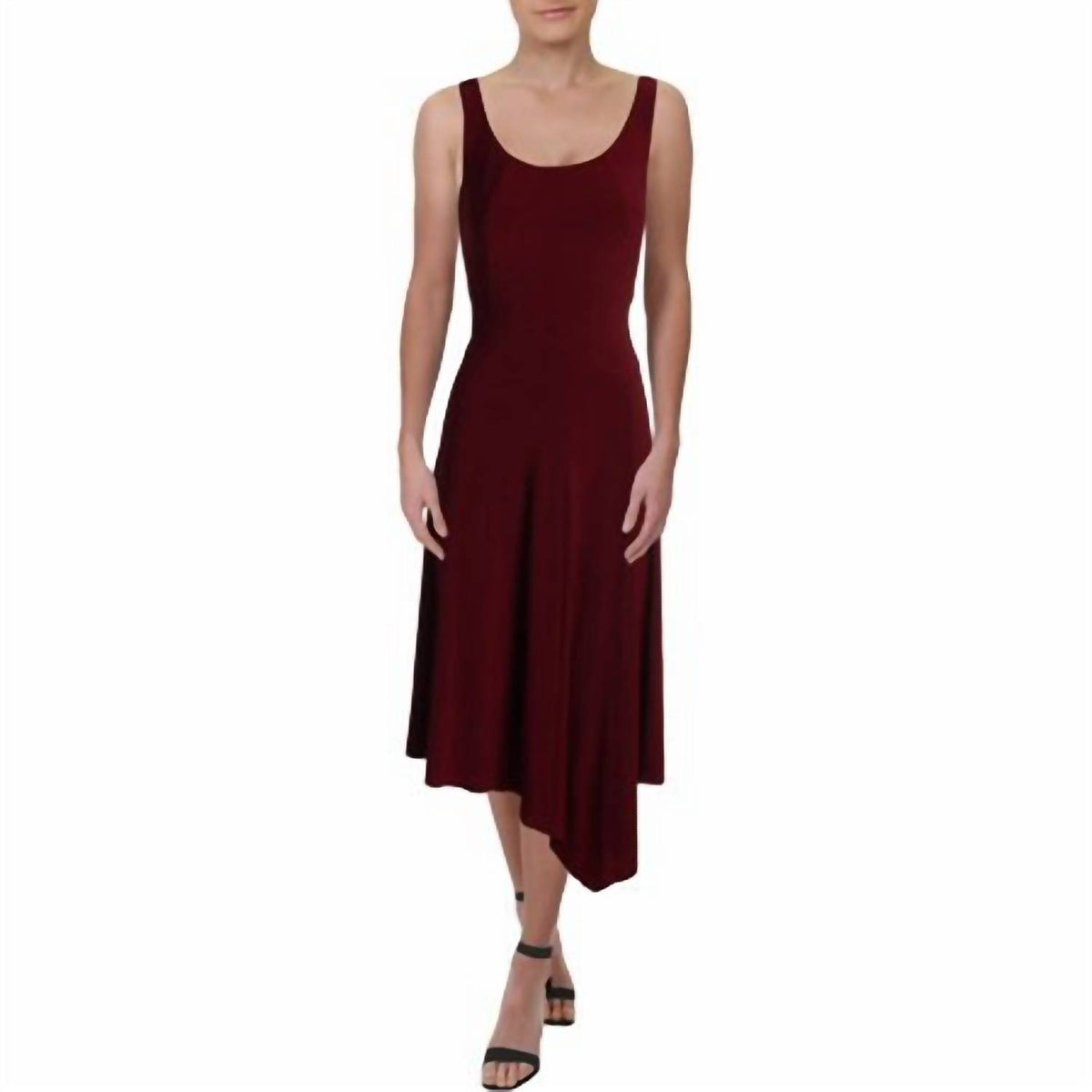 Sleeveless Asymmetrical Dress