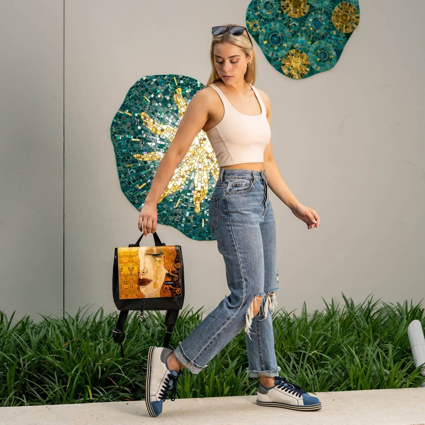 Top Handle Backpack