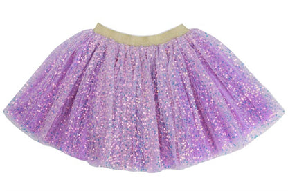 Girls Sparkle Tutu Glitter Skirt