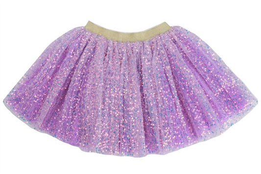 Girls Sparkle Tutu Glitter Skirt