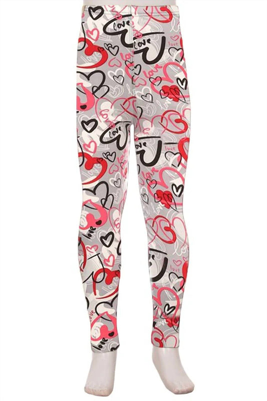 Kid's Valentine's Leggings