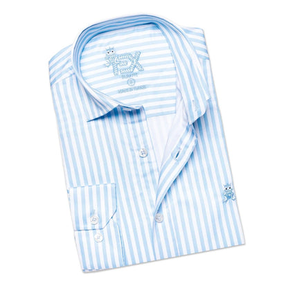 Frog Striped Button Down Shirt