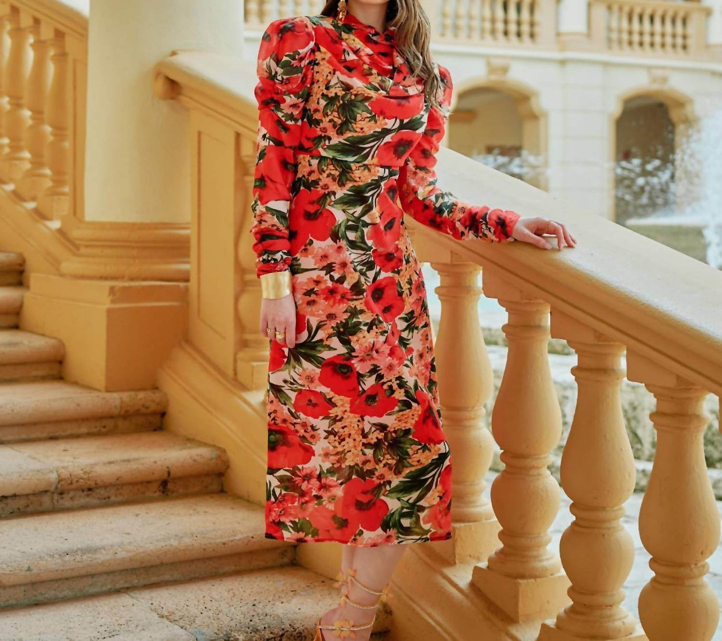 Esteem Couture - Alma Puff Sleeve Dress - Rack Hunt -