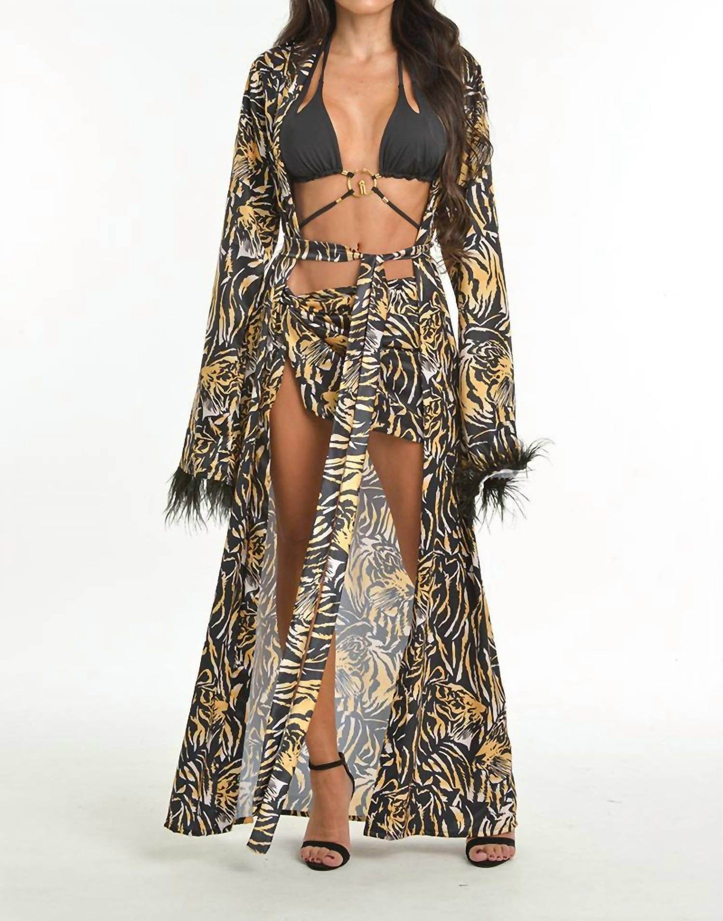 Steffany Milano - Savanna Queen Kimono Set - Rack Hunt