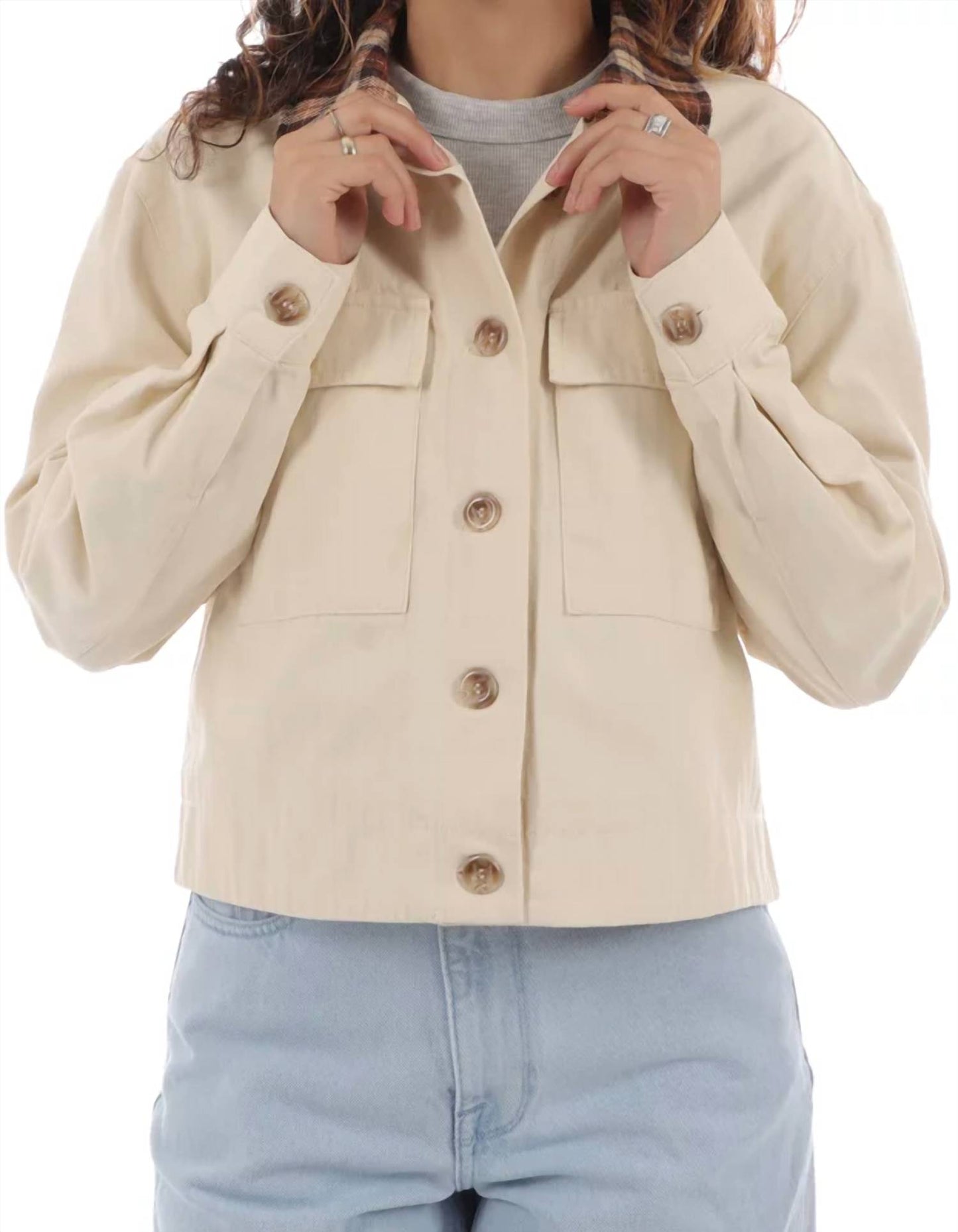 Dylan Cropped Shacket